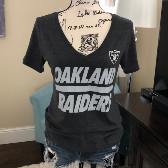 Nike Tops - 💗SALE! Nike Oakland Raiders Women’s V-Neck Tees